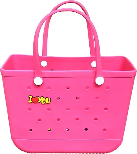 Vista 2 de Beach Bag Accessories PVC Rubber Totes Inserts Charms for Bogg Bag