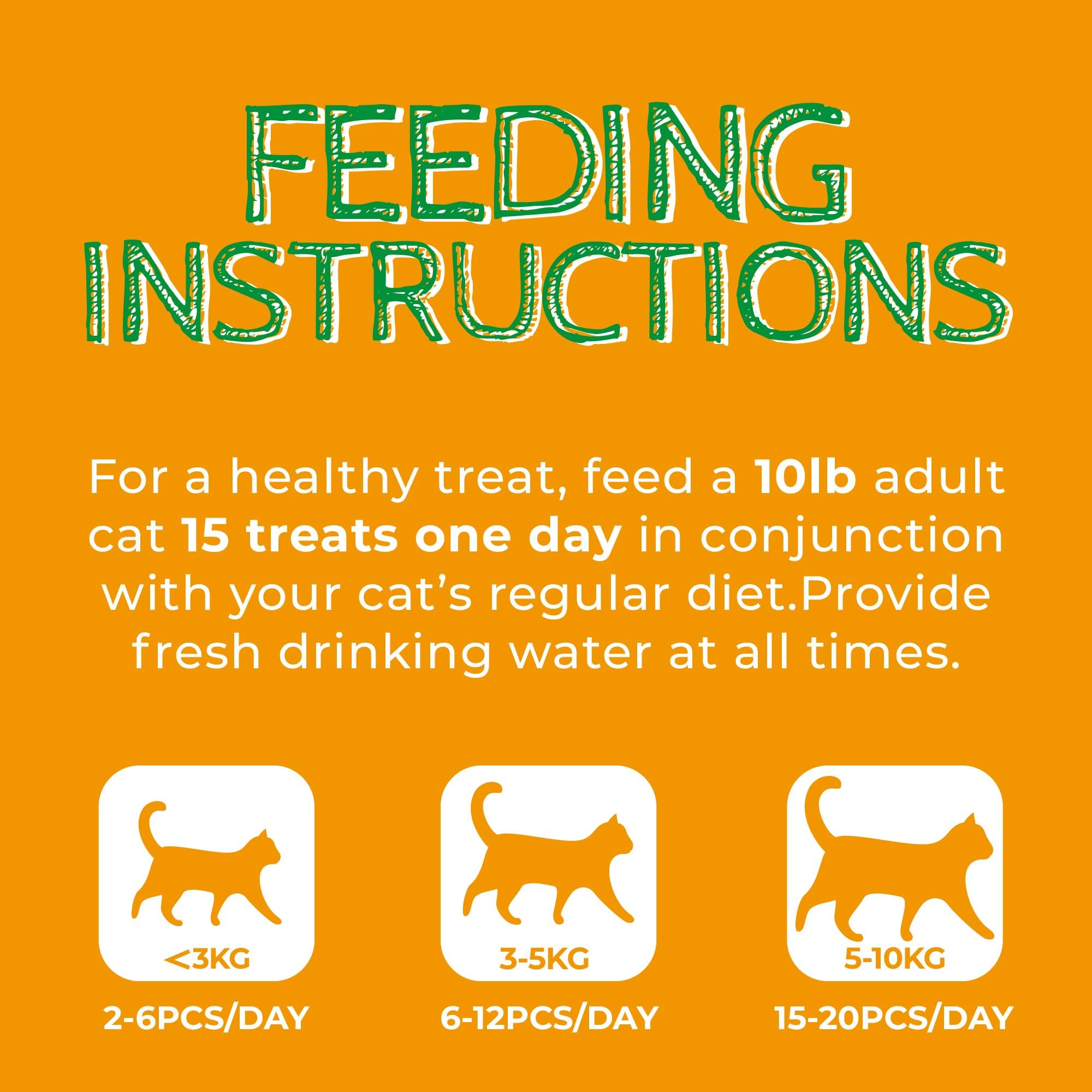 Just Try 13.4 OZ Cat Treats for Indoor Cats Hairball Control Natural Salmon Healthy Cat Grass Treats Kitten Snacks Training Biscuits Catnip for Cats Dental Care: Salmon & Pumpkin 13.4 Ounce (Pack of 1)