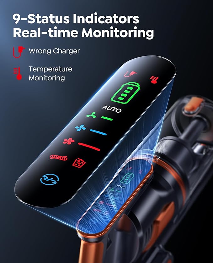 Aspiradora Inalámbrica Escoba 55kPa 70 Minutos Filtro HEPA miniatura 7