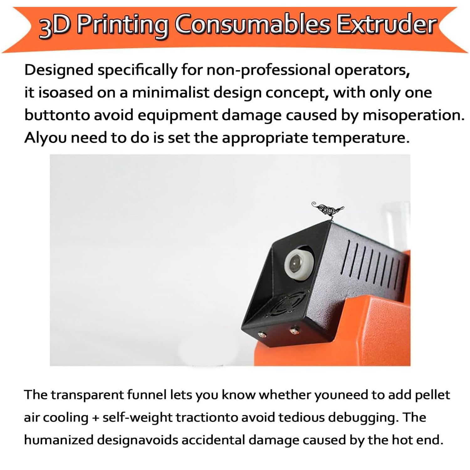 Fabricante De Filamentos De Escritorio De 120 W, Máquina Extrusora De Filamentos 3D Profesional De Alta Precisión con Troqueles De 1,75/3,00 Mm, Velocidad Ajustable De 300 a 650 Mm/min