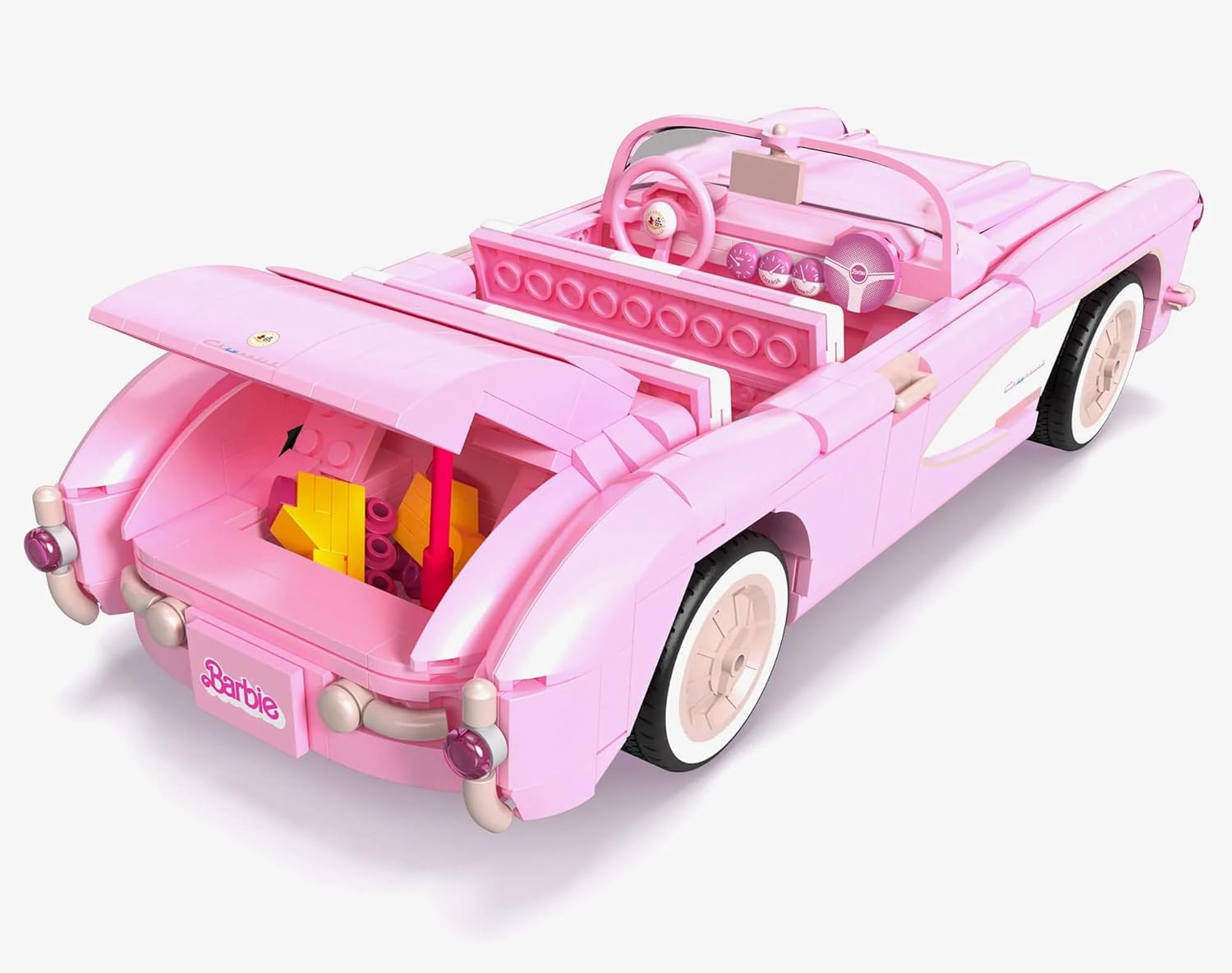 Mattel MEGA Showcase Barbie The Movie '56 Corvette Stingray Collector Building Set