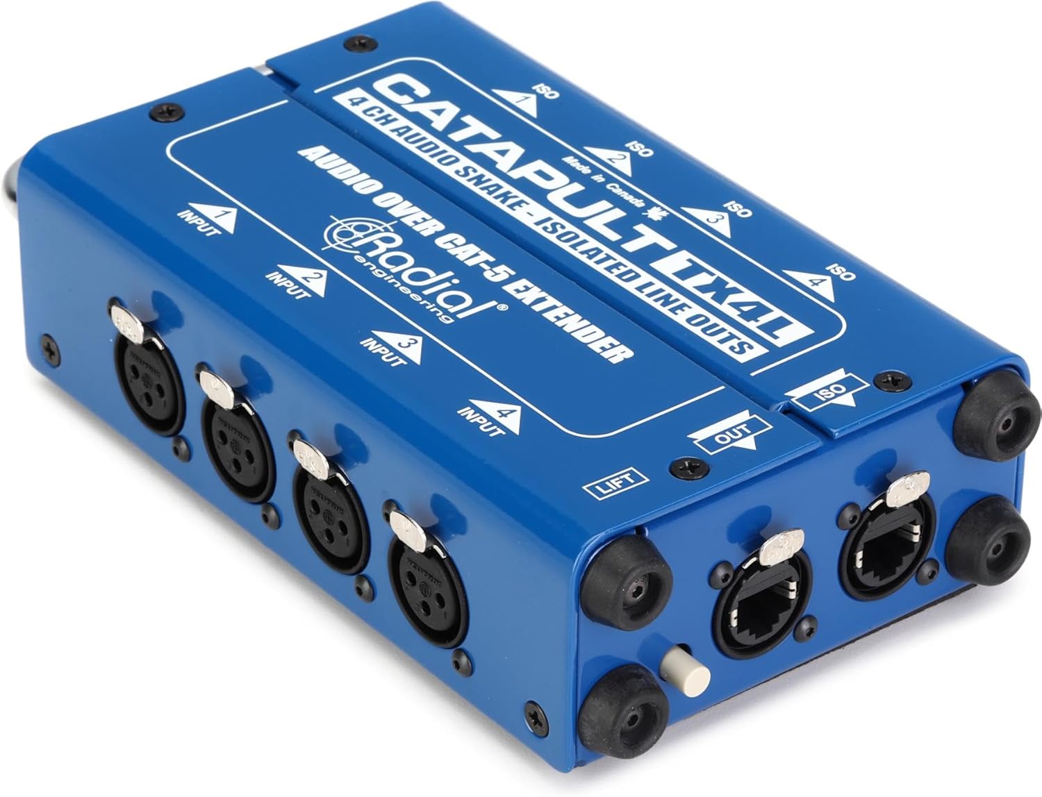 Radial Catapult TX4L 4-channel Cat 5 Audio Snake Module