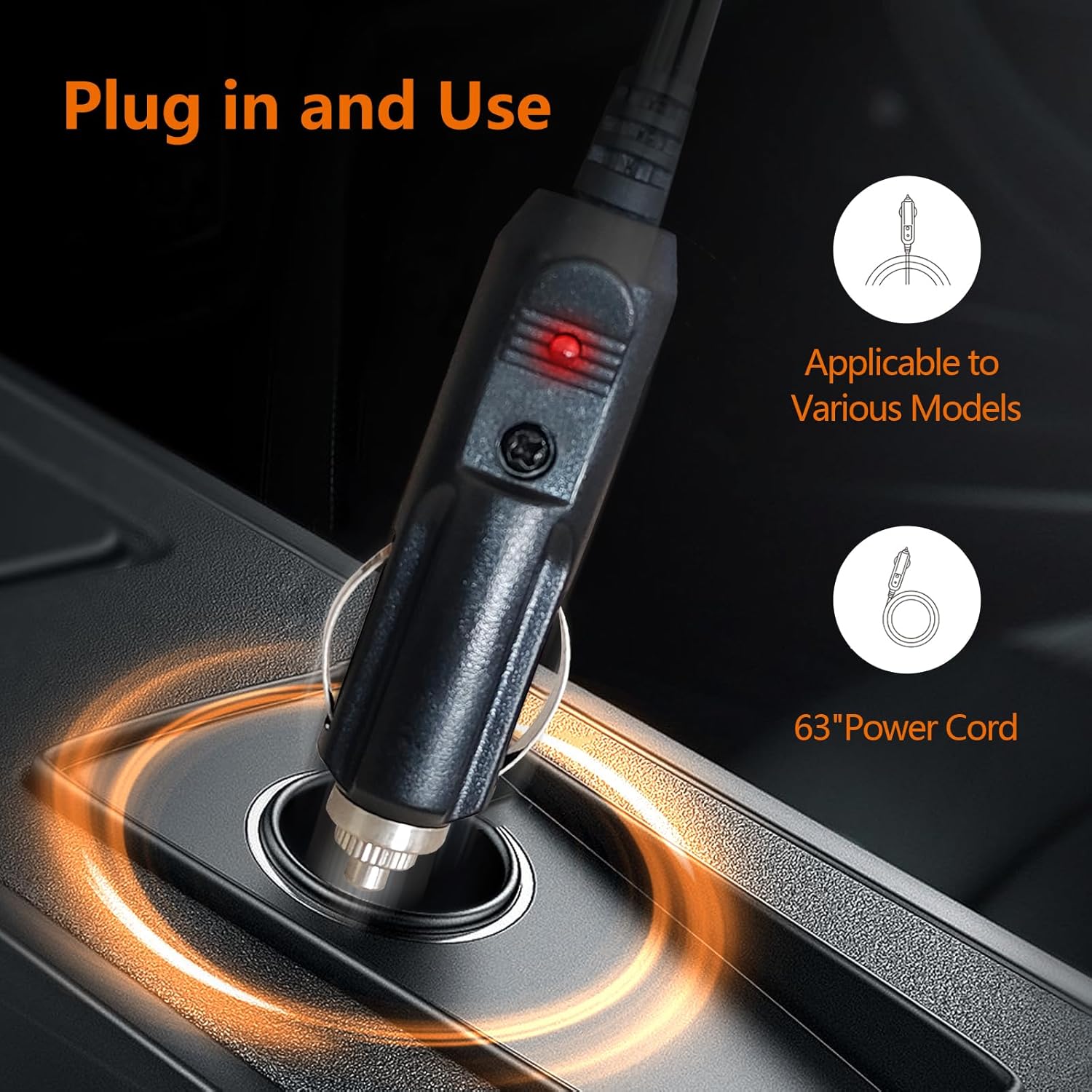 Electric Blanket,12 Volt Heated Blanket,Car Heated Travel Blanket, HI/Low Fast Heating Levels, Warm Blanket for Cars,Office,Travelling (Coffee & White Deer)