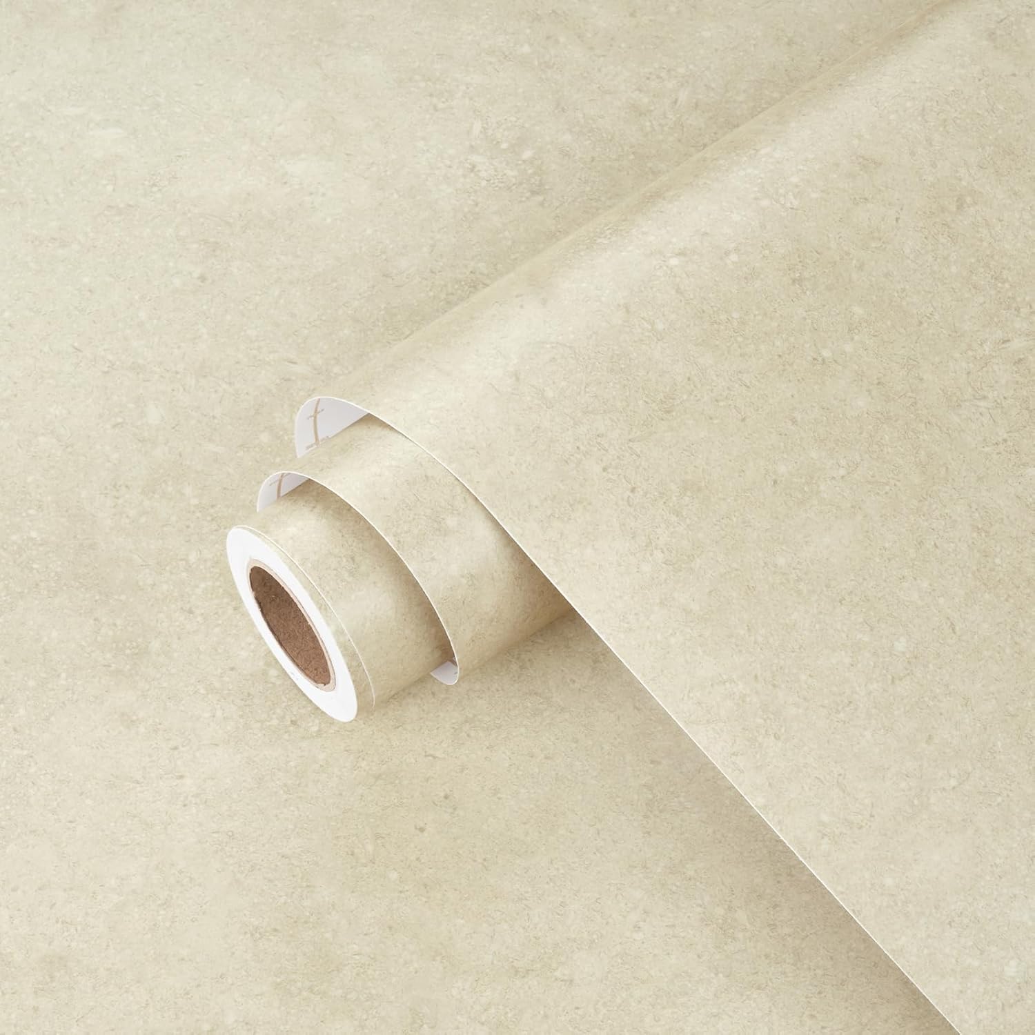 Wallercity Beige Granite Contact Paper Peel and Stick Countertops Self Adhesive Sandstone Marble Contact Paper for Cabinets Pantry Vinyl Waterproof Terrazzo Wallpaper for Kitchen Bathroom 15.8x236 in