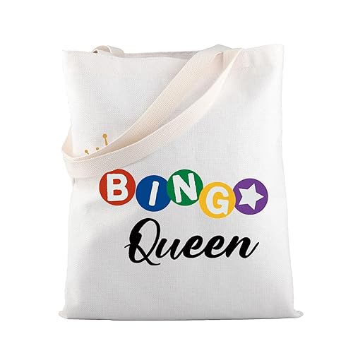 Miniatura 9 de MBMSO Bingo Queen - Bolsa de mano para amantes del bingo, regalos de bingo, bolsa de bingo, regalos para jugadores de bingo