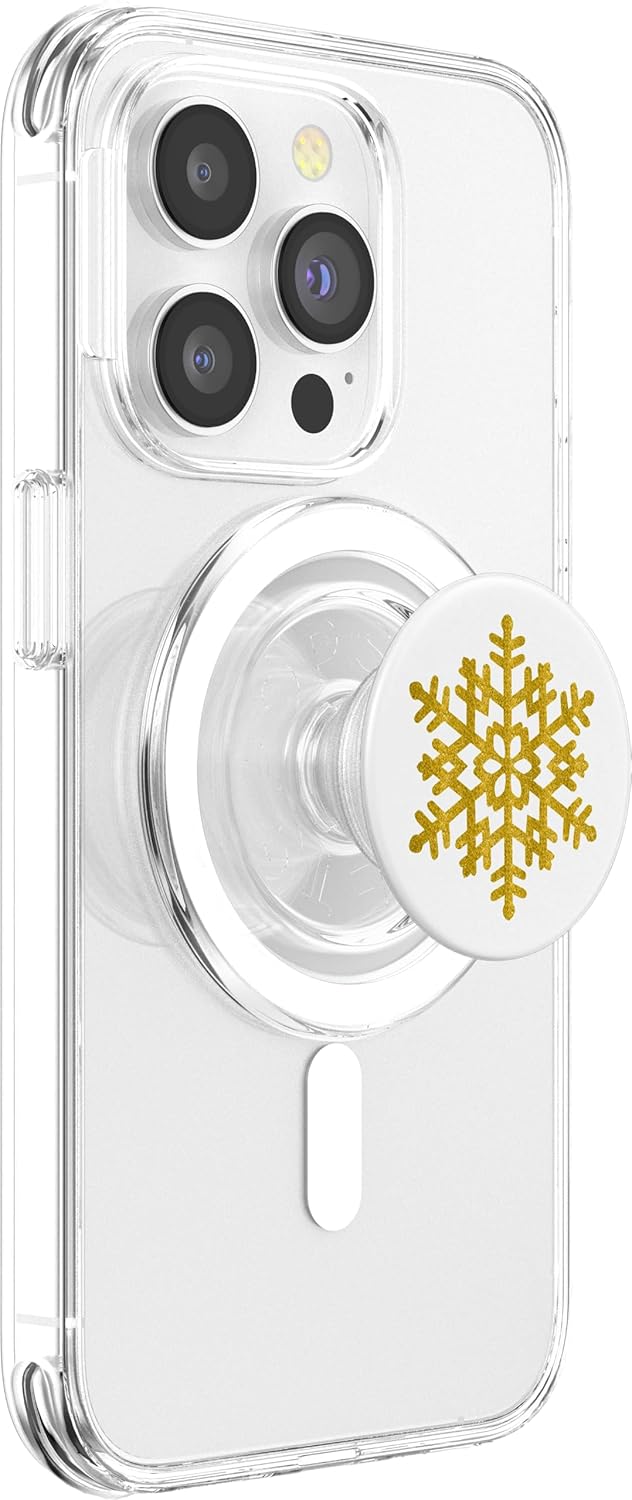 Snowflake Pop Socket for Phone Cute PopSockets Christmas PopSockets MagSafe PopGrip for iPhone