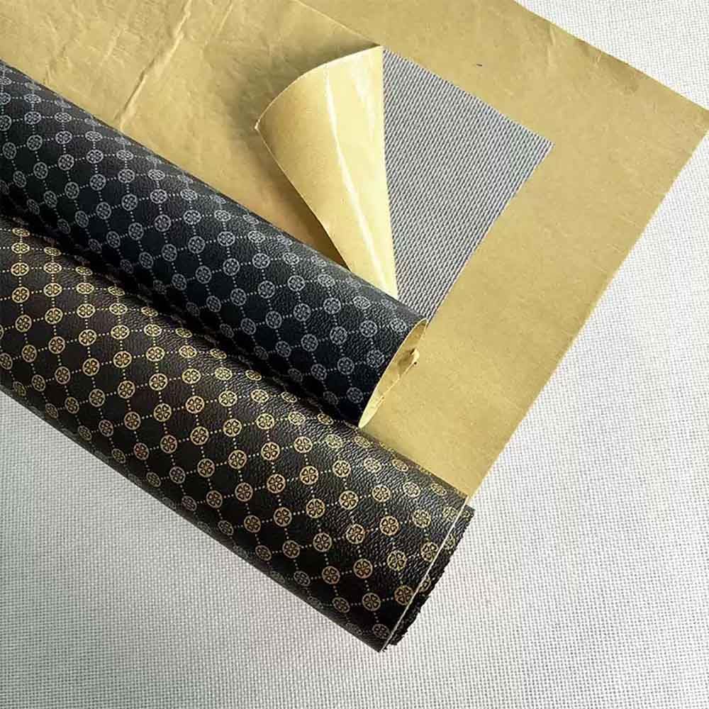 Leather Repair Tape Patch,Super Adhesive, Self-Adhesive Leather Patch for Restoration and Refurbishment of Sofas, Car Seats, Furniture, Vinyl Furniture, Chairs (Flower 34,19x50 inch)