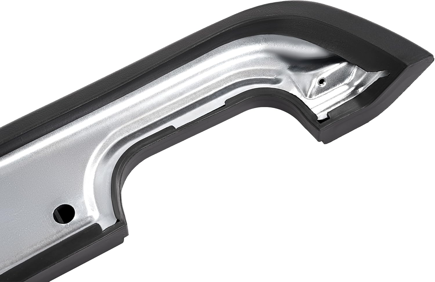 ALMULOO Door Armrest Compatible with 1973-1979 Ford F-100 F-150 F-250 F-350, 1978-1979 Bronco, Door Panel Padded Arm Rest Plastic+Steel with Painted Black Finish