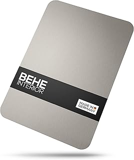 BEHE - 100% Titanium Chopping Board (21 x 30 cm) - Made in Germany, Hygienic Chopping Board, Titanium Cutting Board, Non-S...