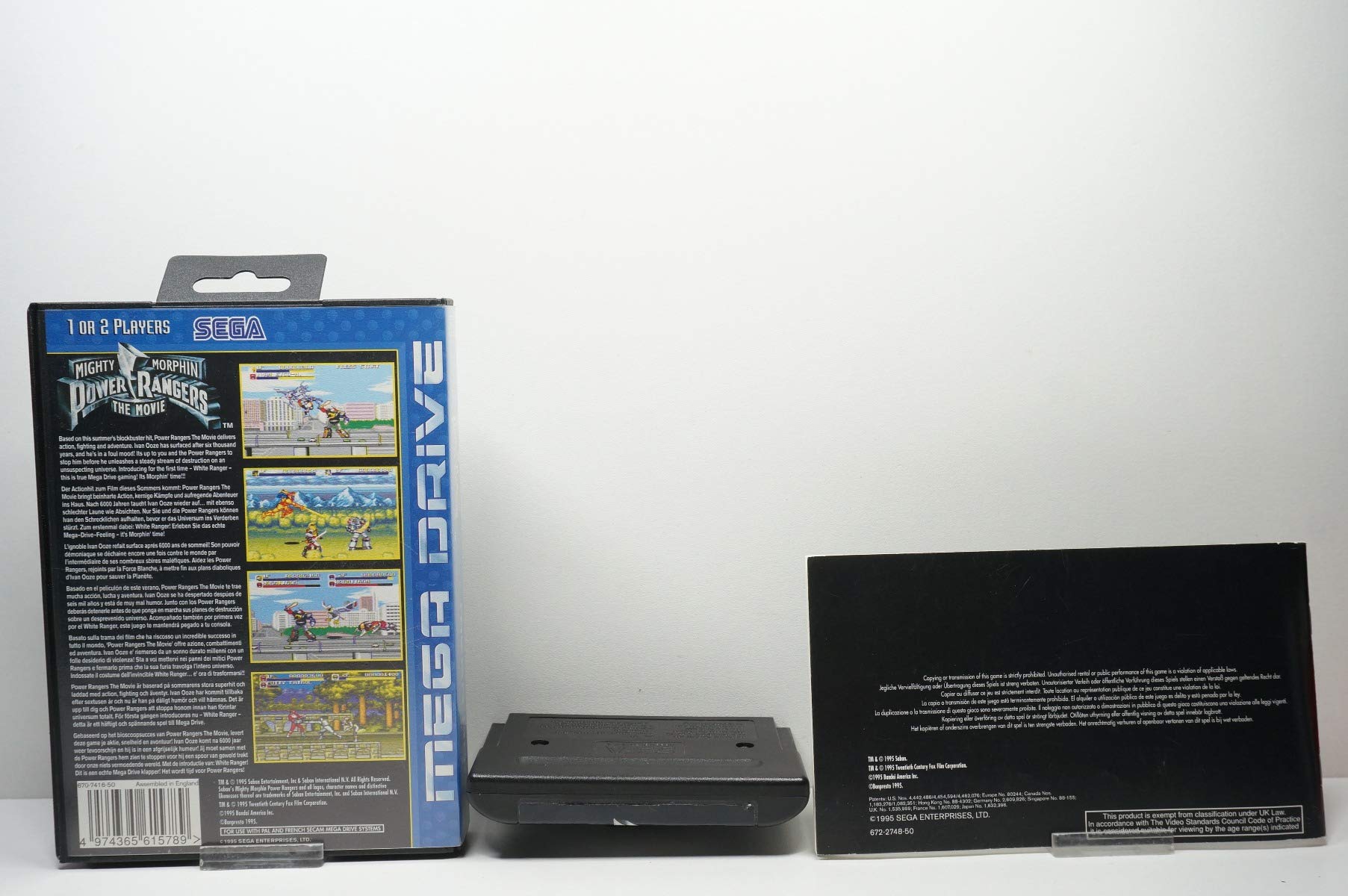 Power Ranger The Movie [Megadrive FR]