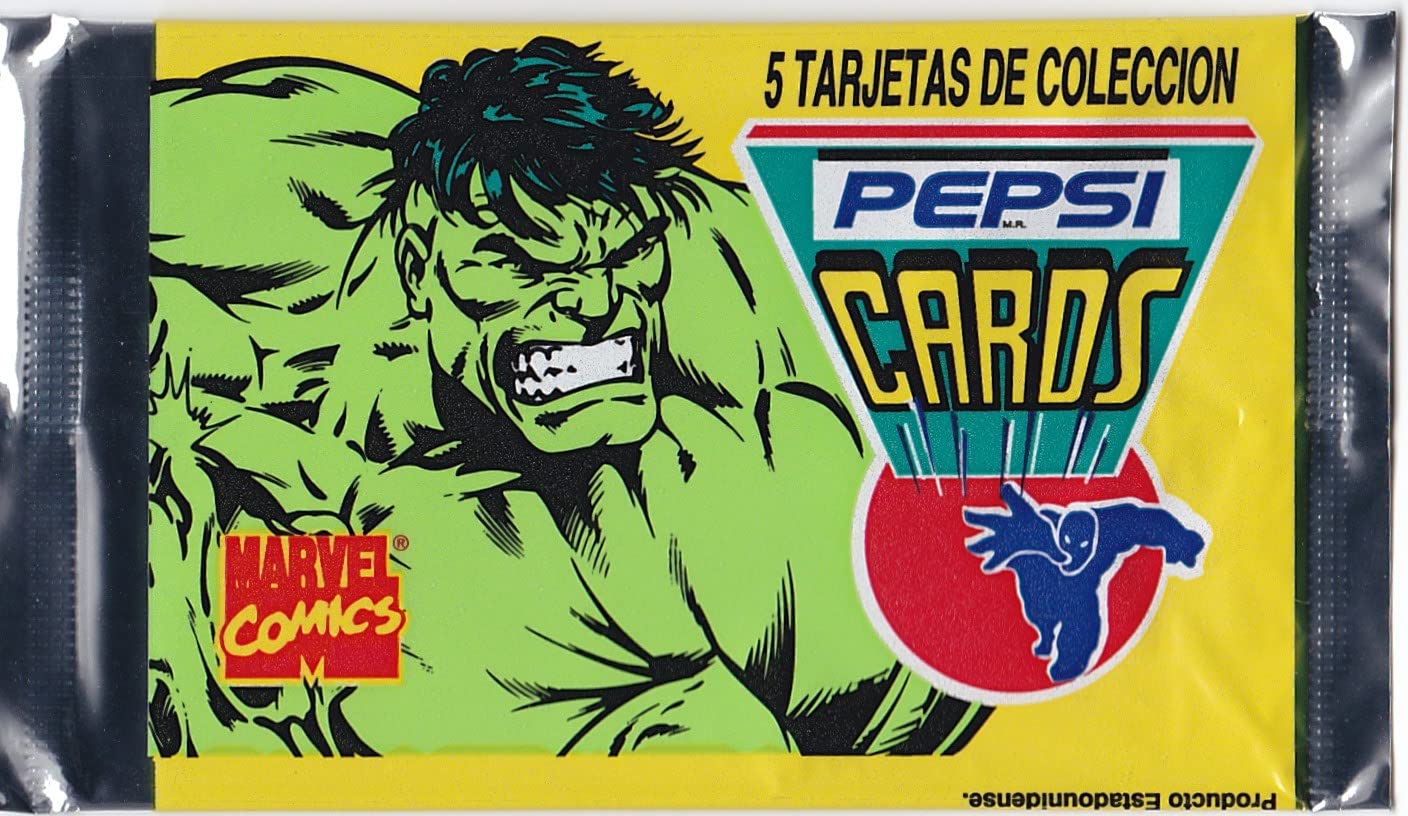 Amazon.com: 1994 Marvel Pepsi (Mexico) Spanish Trading Card Set of 100 NM/M  Spider-Man, X-Men, Flair : Toys & Games