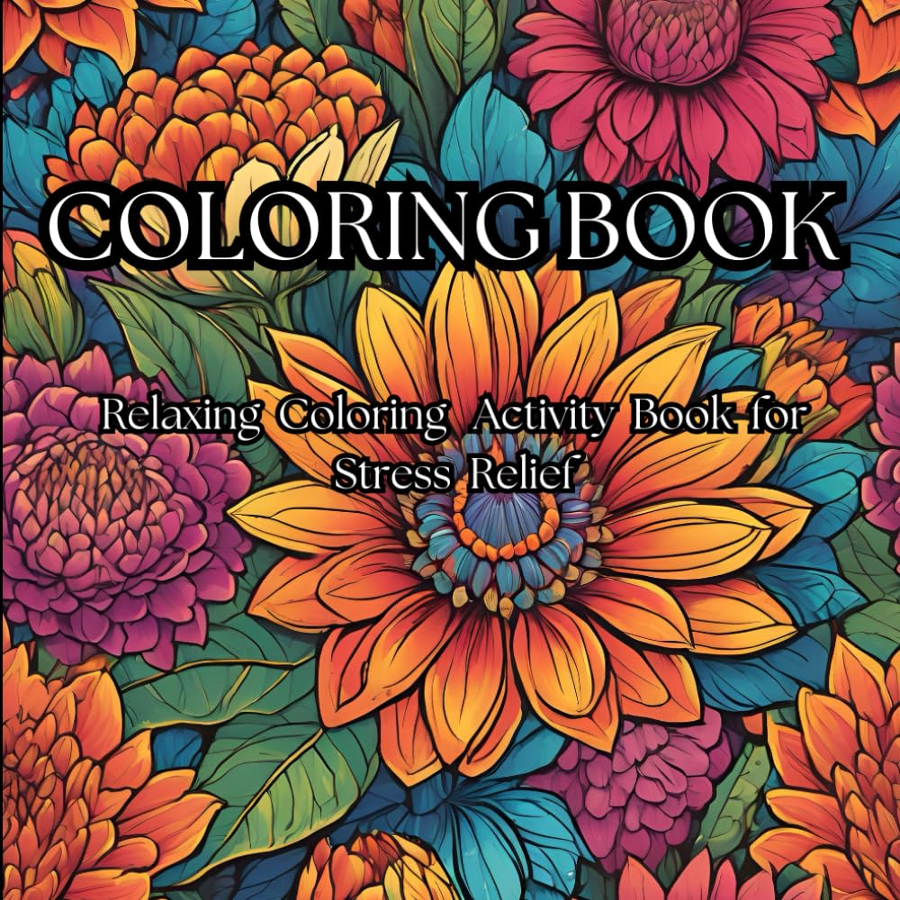 Coloring Book for Adults: Relaxing Adult Coloring Book