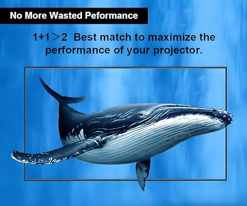Miniatura 5 de Pantalla ALR para proyectores de tiro estándar (no UST), pantalla de proyector ALR de 120 pulgadas, montaje en pared, 169 8K4K 3D, pantalla de