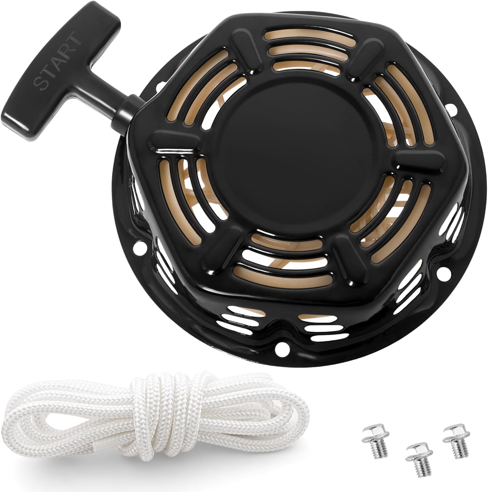 Recoil Starter for Champion 212cc 196cc 224cc Pull Start Assembly 3500w 4000w 4500w Generator Parts with Pull Cord Rope