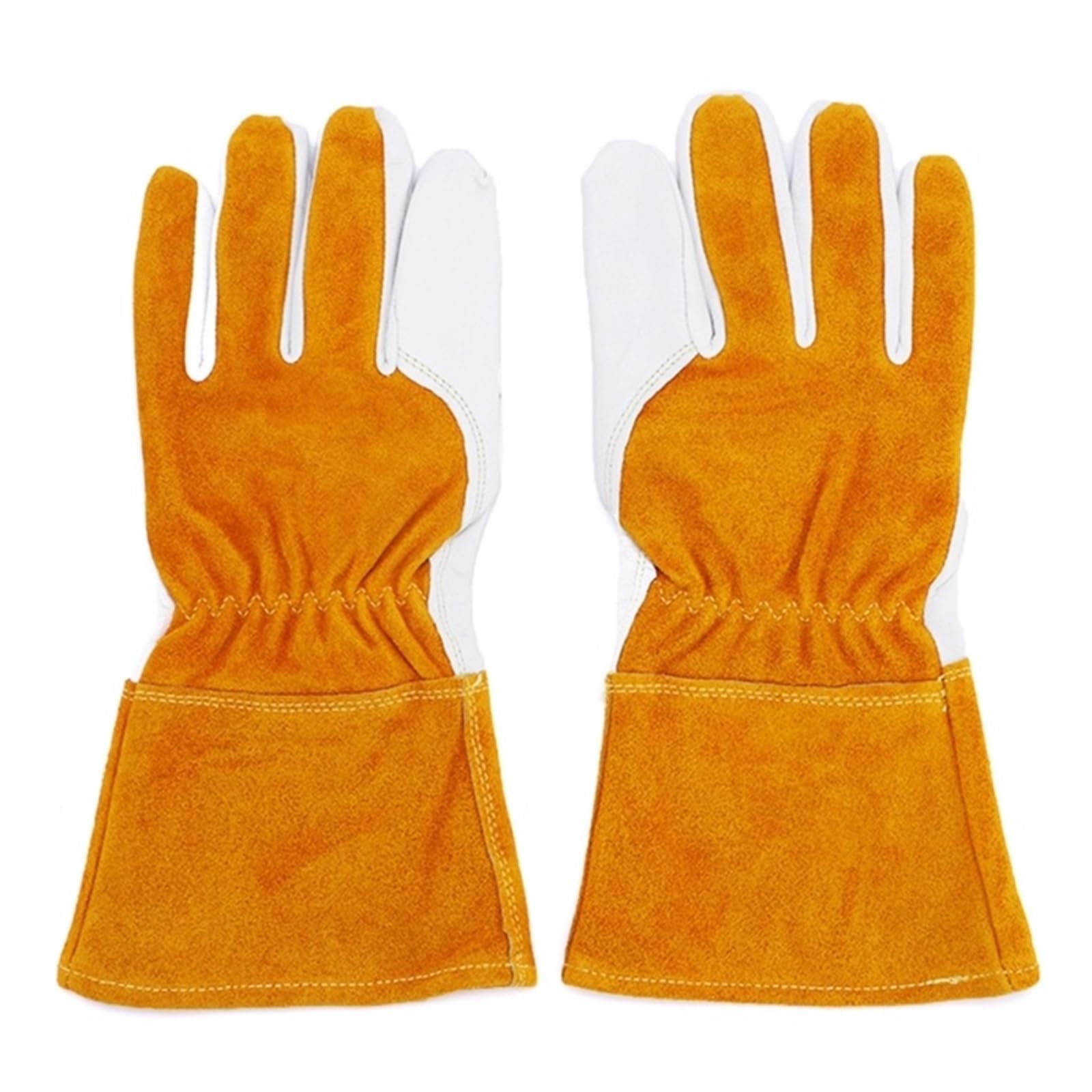Gants De Travail Soudage, Mains Anti-épines, Anti-Perforation, Résistants À l'usure, Jardinage Unisexes Respirants Et Confortables(M)