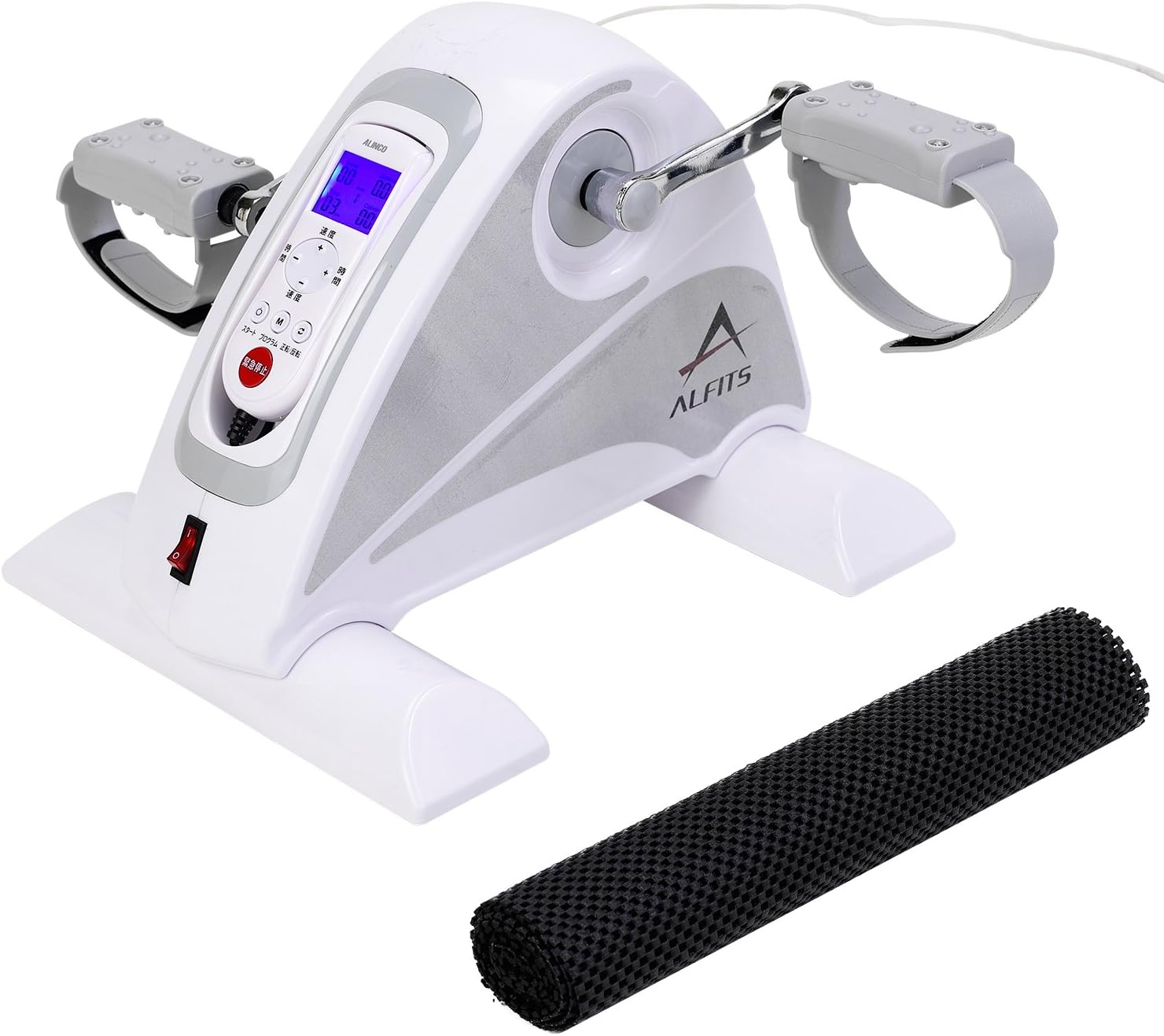 Amazon アルインコ(ALINCO) フィットネスバイク 電動楽らくムーブサイクル AFB3016 電動回転方式速度12段階