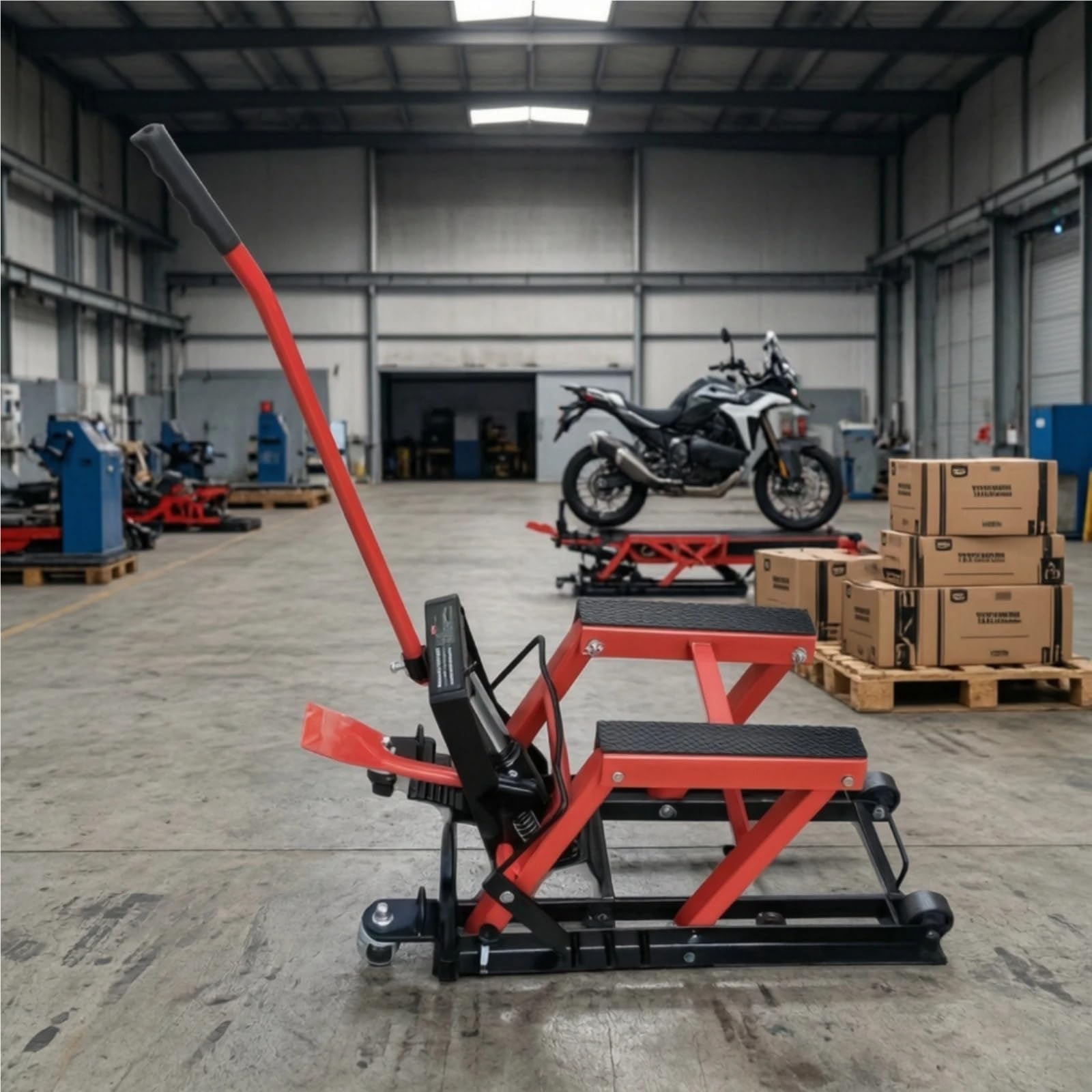 Sollevatore Moto Con Ruote Ad Alta Portata for Meccanici, Officine Per moto