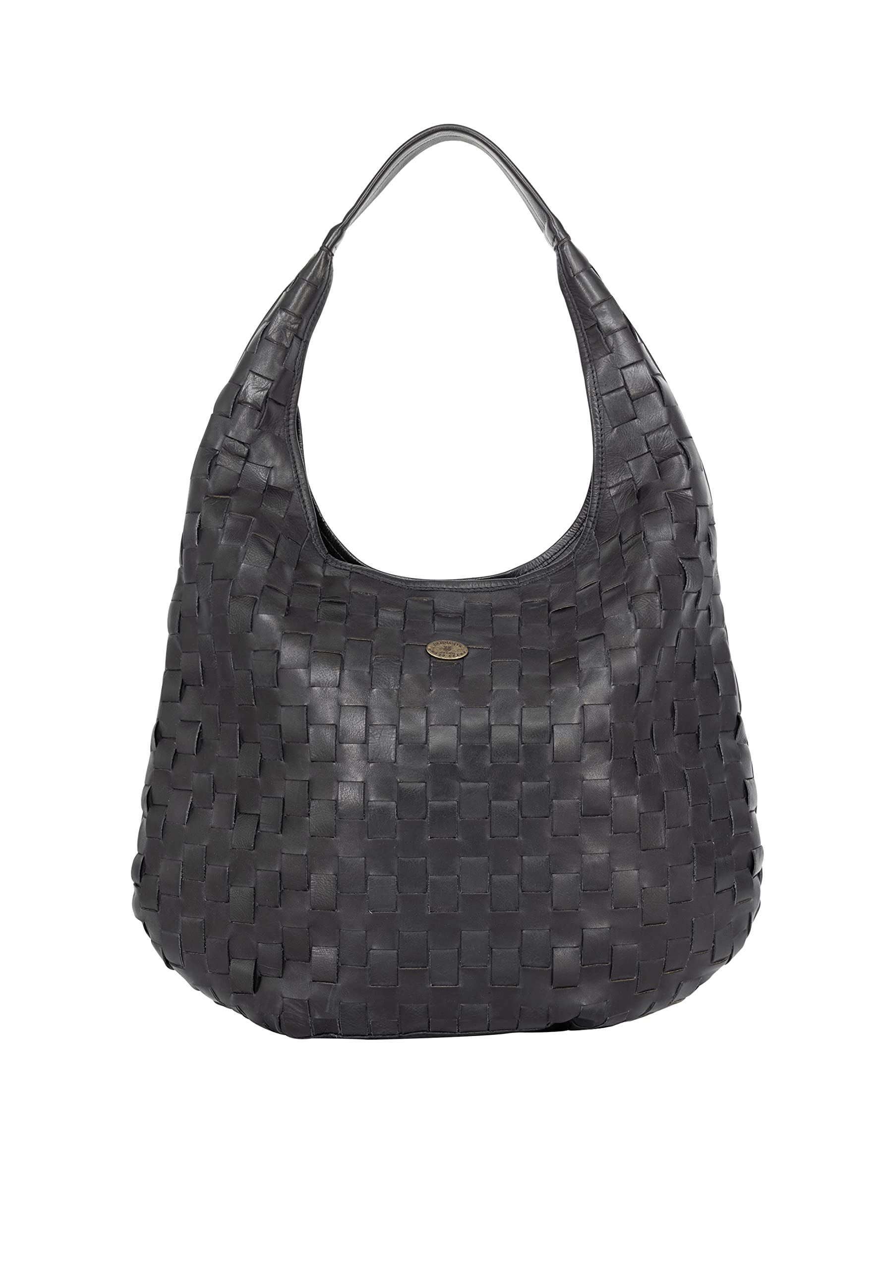 incus Women's Leather Shopper, Black, One Size