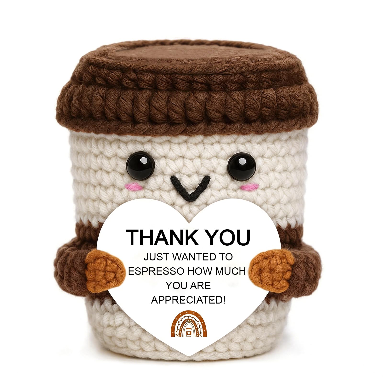 Thank You Gift, Handmade Crochet Gift, Thank You Gifts For Women Men, Teacher Gifts, Retirement Leaving Gifts For Women Colleagues Friend Family, For Christmas Graduation Mother's Day