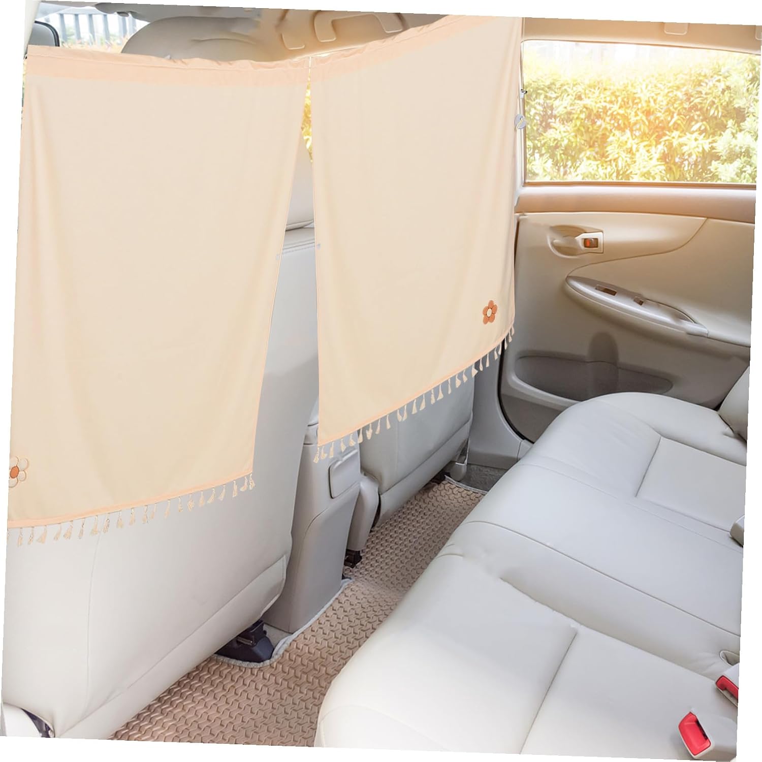 Car Divider Curtain for Car Windows Blackout Privacy Sun Shade Side Window Shades Heat Insulation UV Protection for Camping Sleeping Road Trips