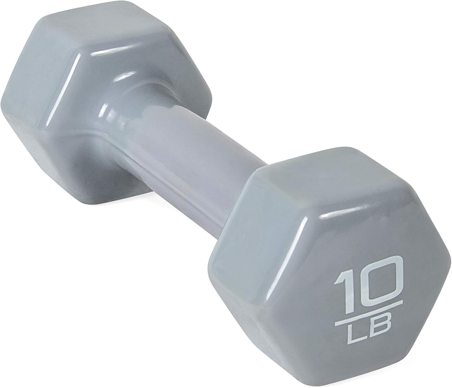 Cap Barbell Vinyl Coated Dumbbell | 1-15 LB Single or Pair