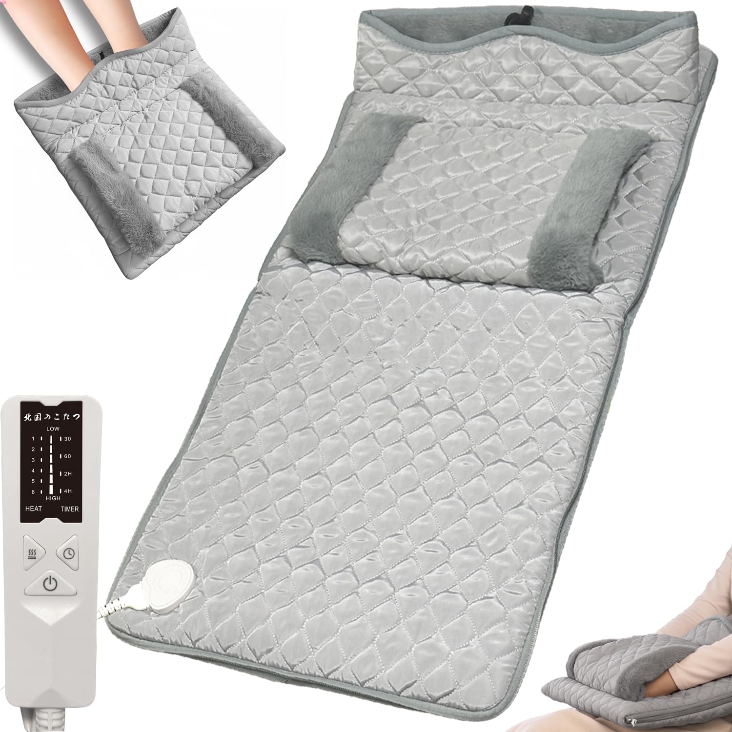 Amazon | フットウォーマー デスク下 足元 デスク 【北国のこたつ ・2