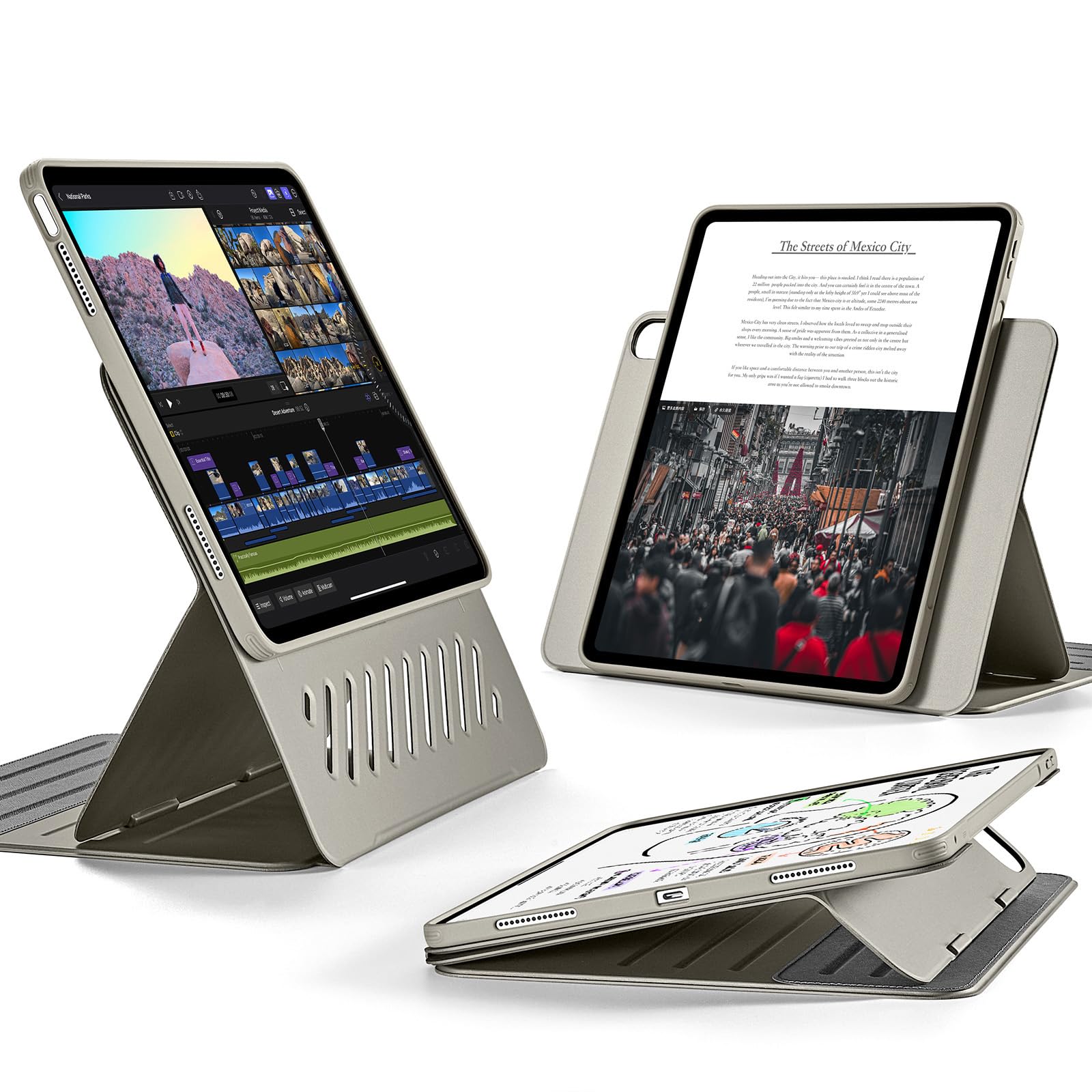 iPad - M&amp;M&amp;Mさん　専用 Amazon.co.jp: ESR iPad Air 13インチ ケース (M3/M2、2025/2024