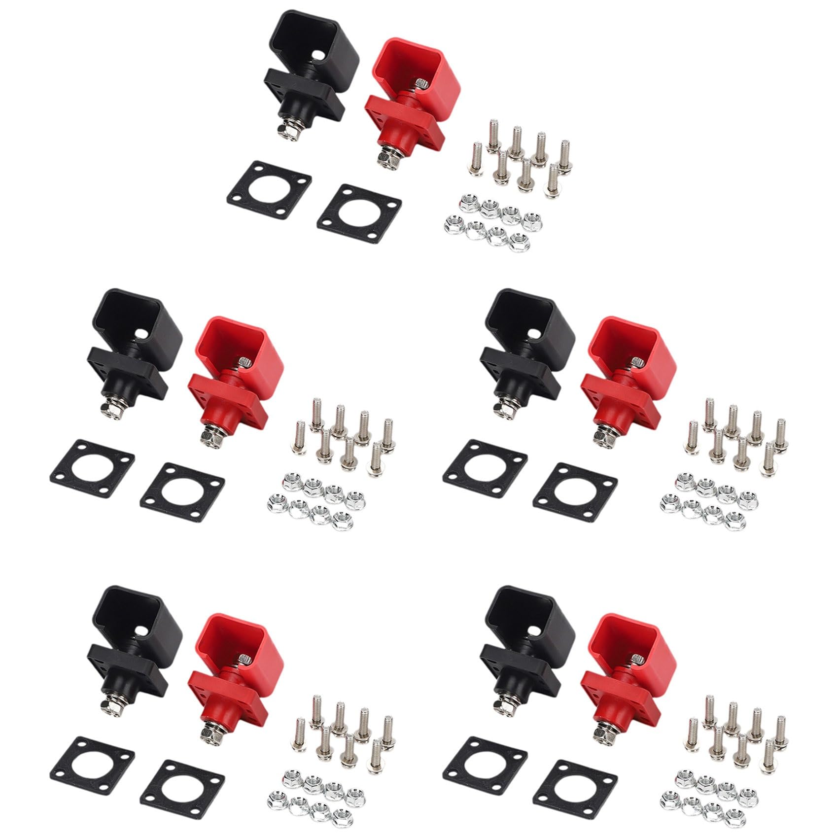 10pcs 200A Storage Lithium Battery Terminal High Current Lithium Battery Copper Terminal Connector