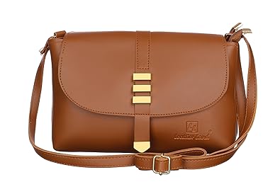 Leather Land Women's Trishul Stylish Sling Bag,in Leatherette