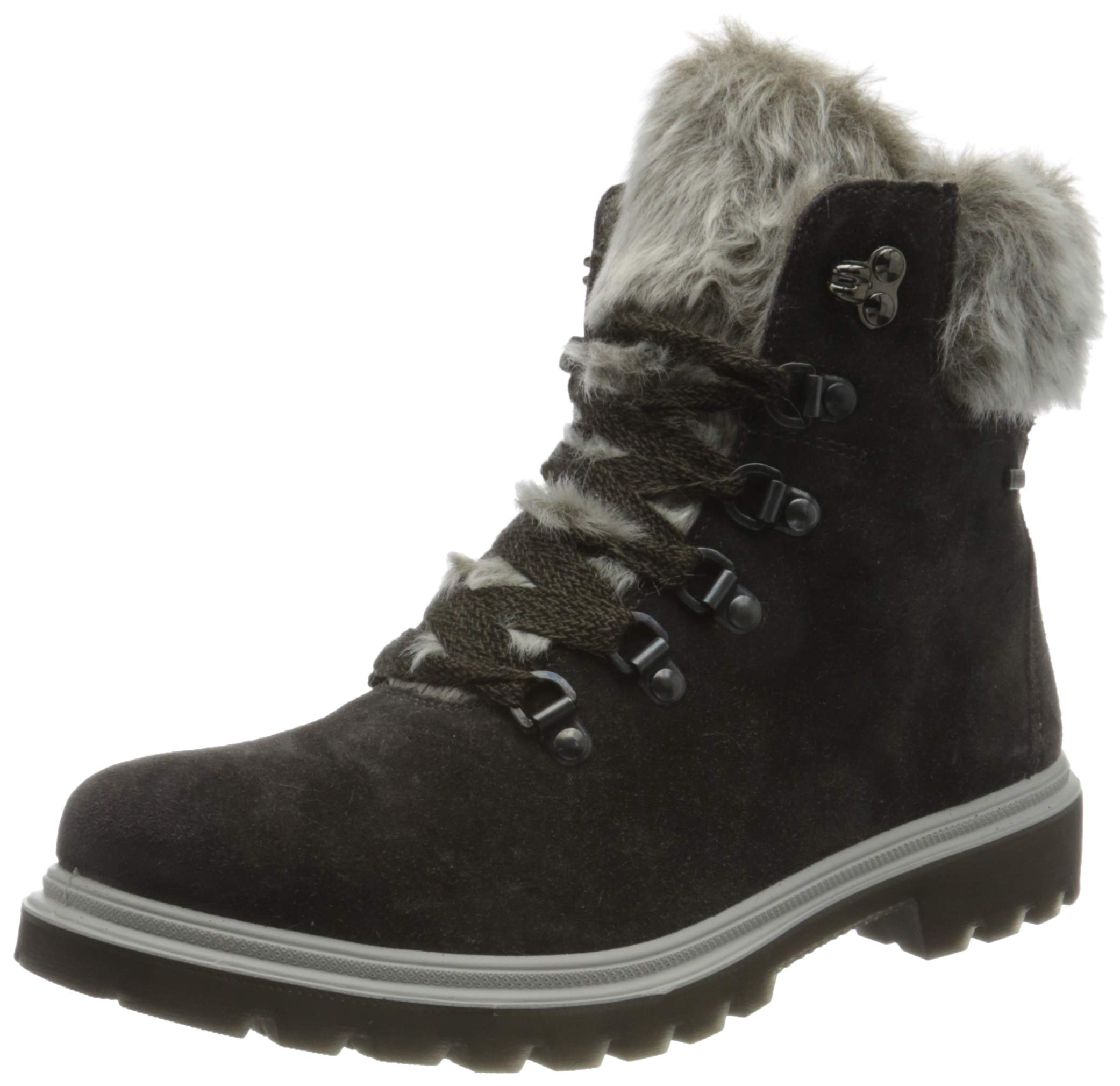 Legero Women's Monta Gore-tex with Warm Lining Snow Boots, Slate 2300, 8.5 UK