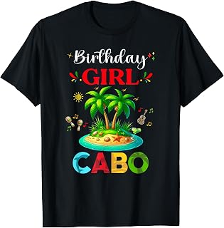 Mexico Cancun Cabo Birthday Trip Outfit T-Shirt