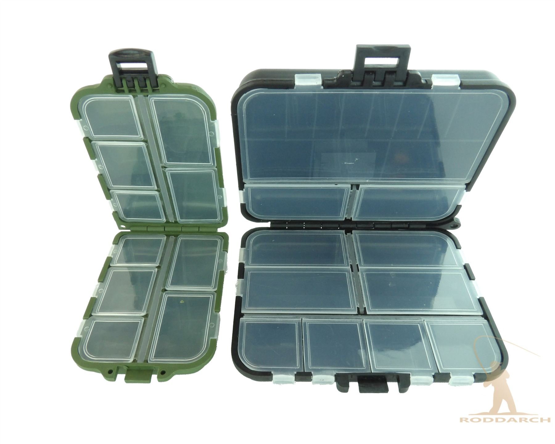 clam shell tackle box Roddarch 2 x Roddarch Small Clamshell Fishing Tackle Boxes for Lures  Spinners Hooks Flies : Amazon.co.uk: Sports & Outdoors