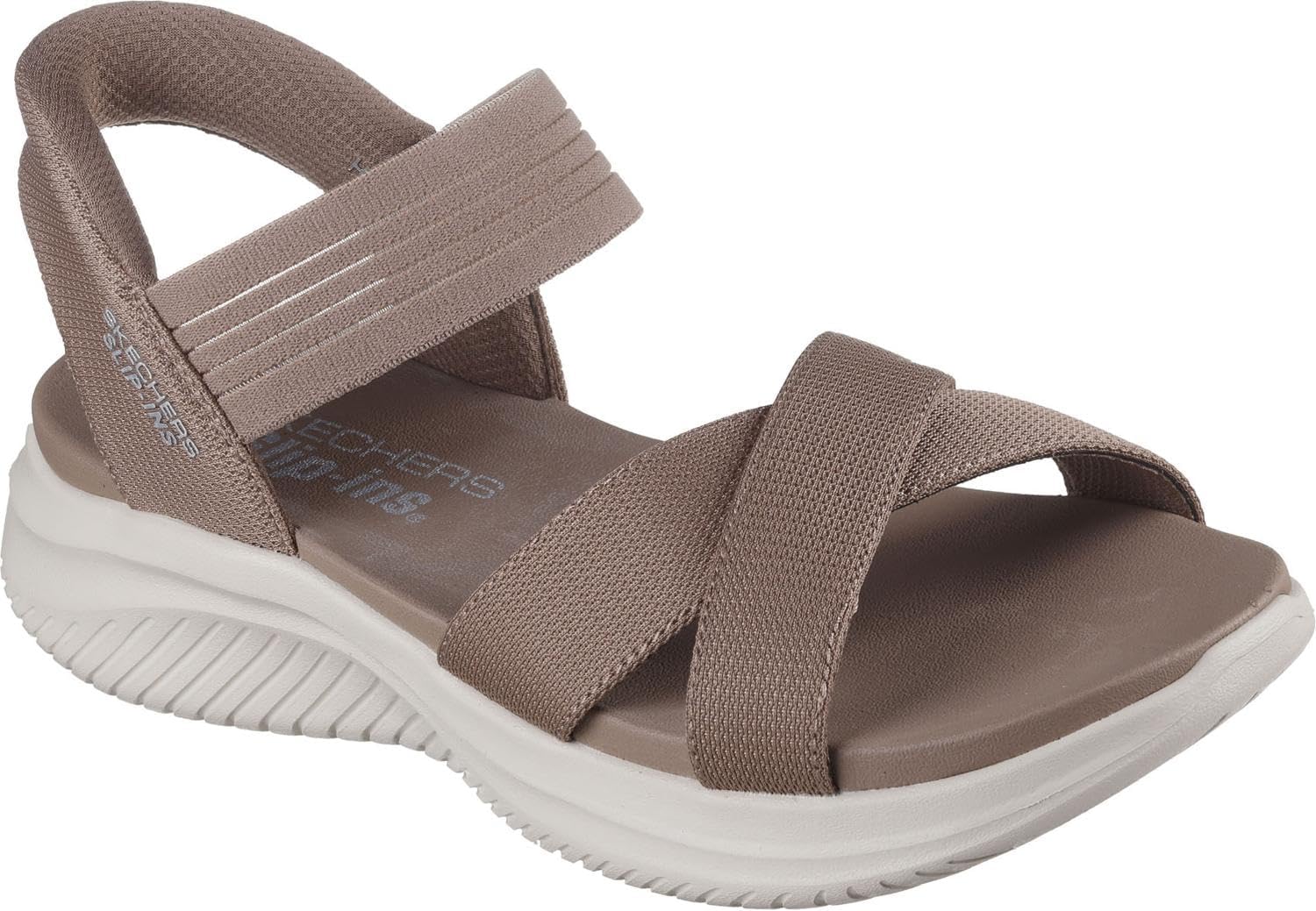 Skechers - Womens Ultra Flex 3.0 - Never Netter Slip On Shoes, Color Mocha, Size: 10 M US