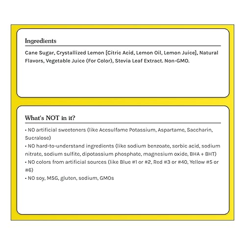 Miniatura 31 de True Lemon - Mezcla de bebida original de limonada Hecho de limón real Sin conservantes, sin edulcorantes artificiales, sin gluten Paquetes