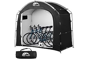 Happy Travel Bike Storage Shed Tent: Outdoor Haven for Bikes and Beyond