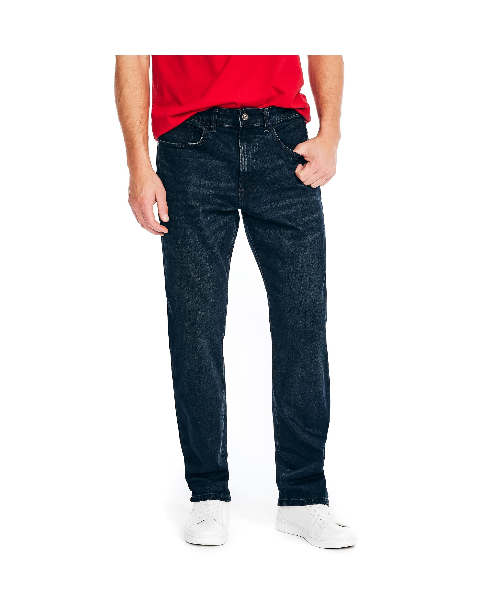 Nautica Mens Nautica Vintage Straight Stretch Denim