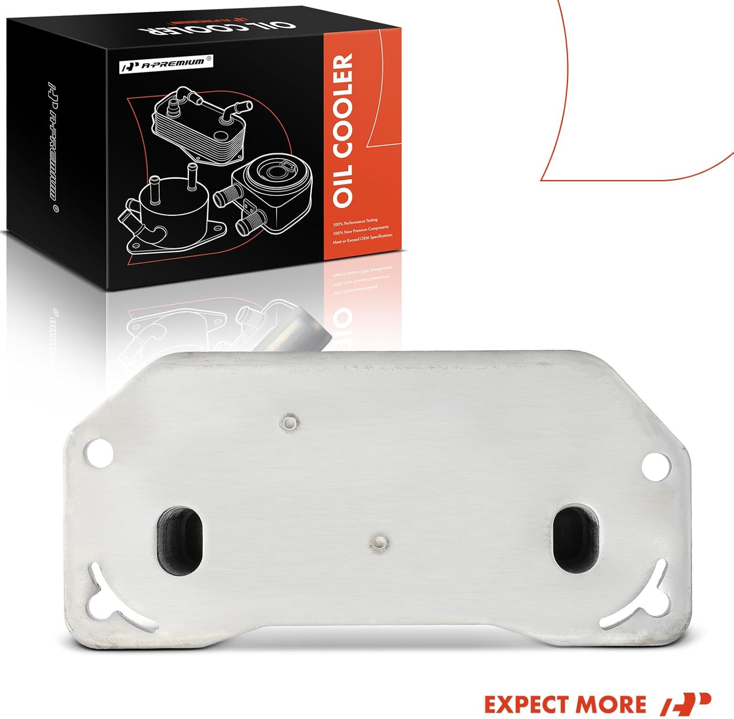 A-Premium Transmission Oil Cooler Compatible with Volvo XC60 2015-2020, XC90 2016-2020, S60, S60 Cross Country, XC40, XC70, S80, S90, V60, V60 Cross Country, V90, V90 Cross Country