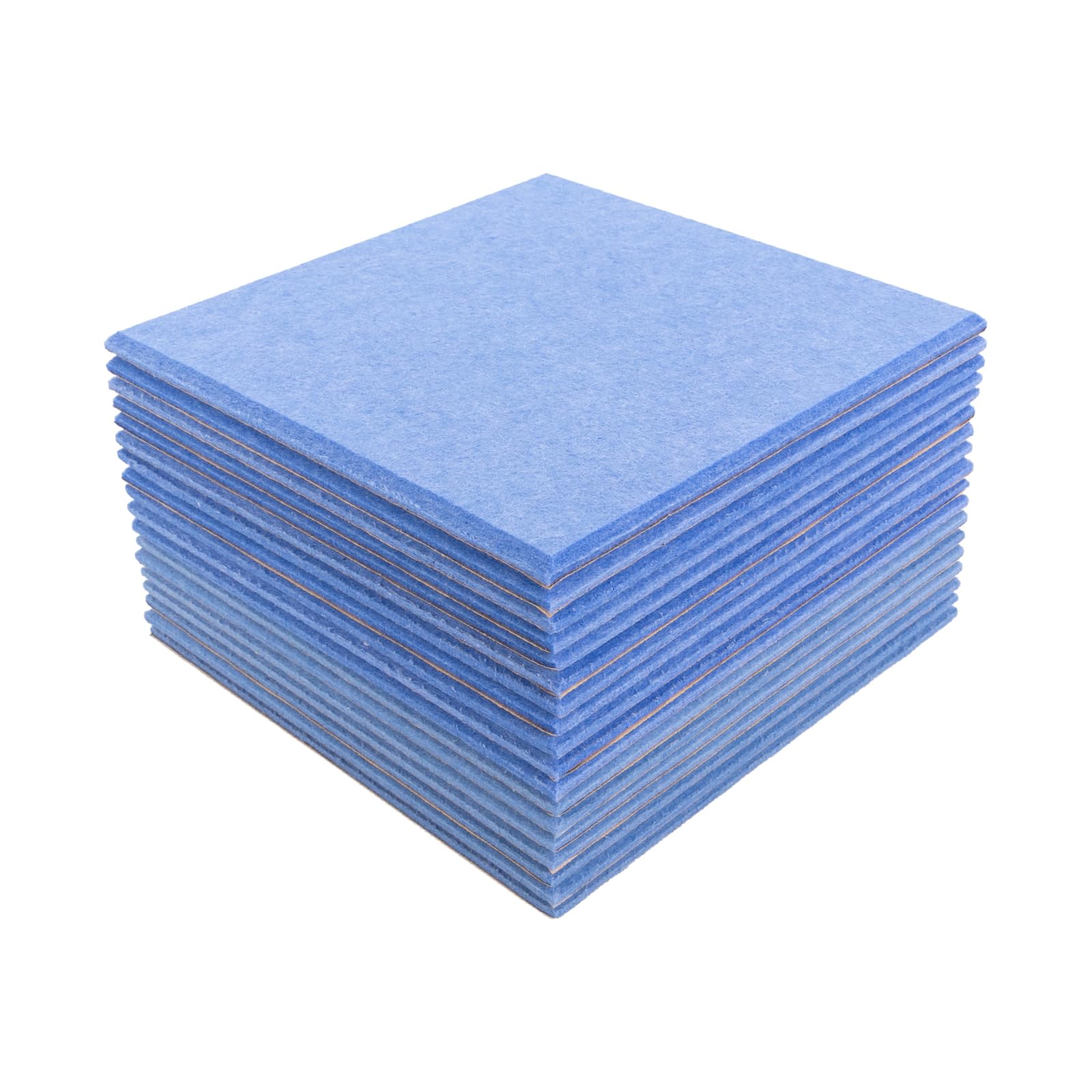 Azulejos acústicos autoadhesivos 18 piezas paneles de pared silenciadores cuadrados insonorización de alta densidad adecuados para salas de estar, oficinas, salas de juegos, estudios de grabación, etc