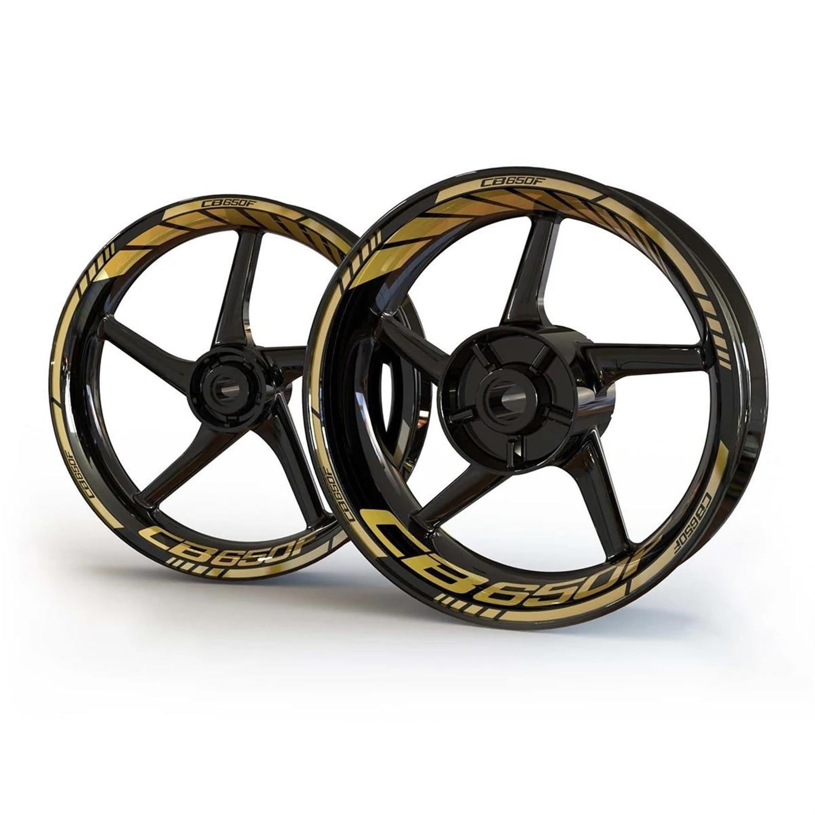 Kit D'autocollants Réfléchissants Pour Roues De Moto CB650F