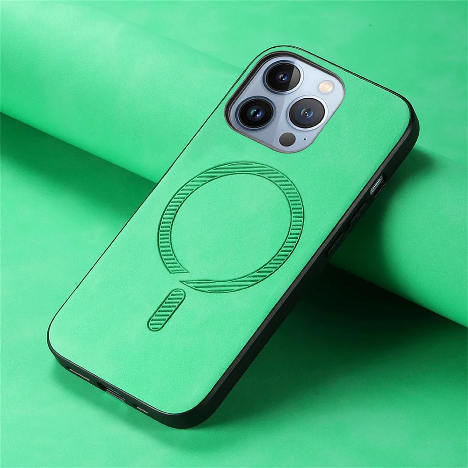 Amazon.co.jp: RNOZX iPhone 13 Pro Max用 マグネット式電話ケース PU