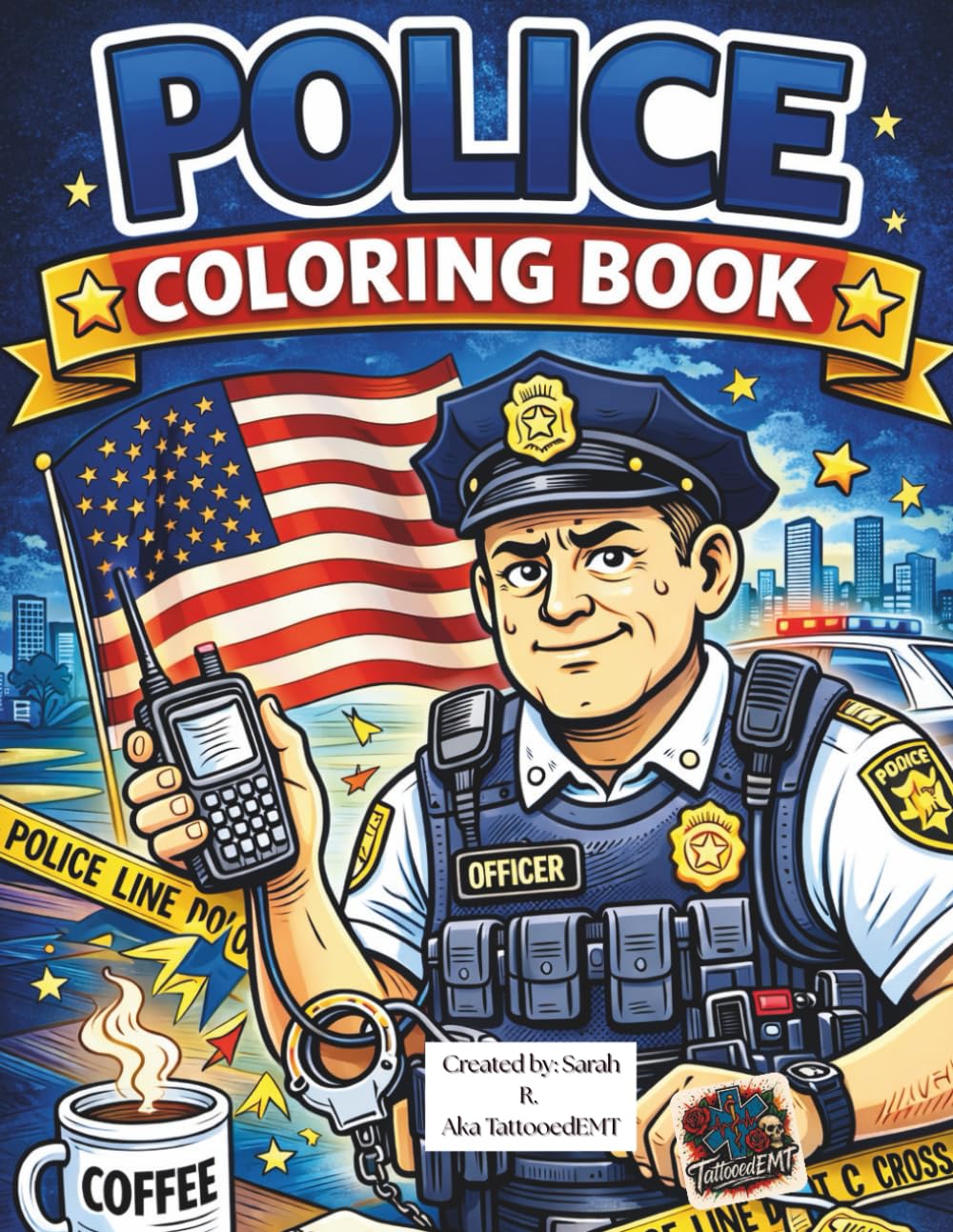 Police Officer Coloring Book