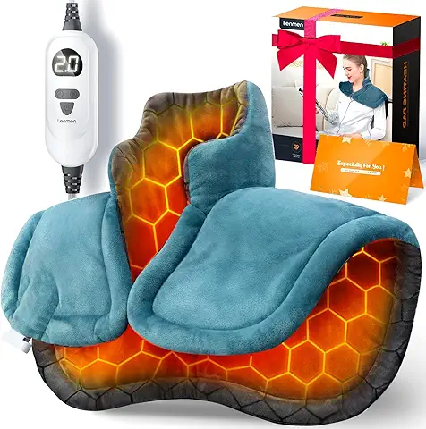 Affordable Self-Care Products for Stress Relief Weighted Instant Heating Pads for Neck and Shoulders