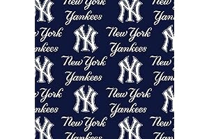 1-Yard Yankees Cotton Fabric