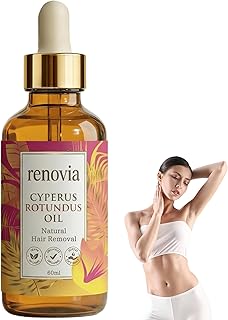 Renovia Cyperus Rotundus Aceite para depilaci...
