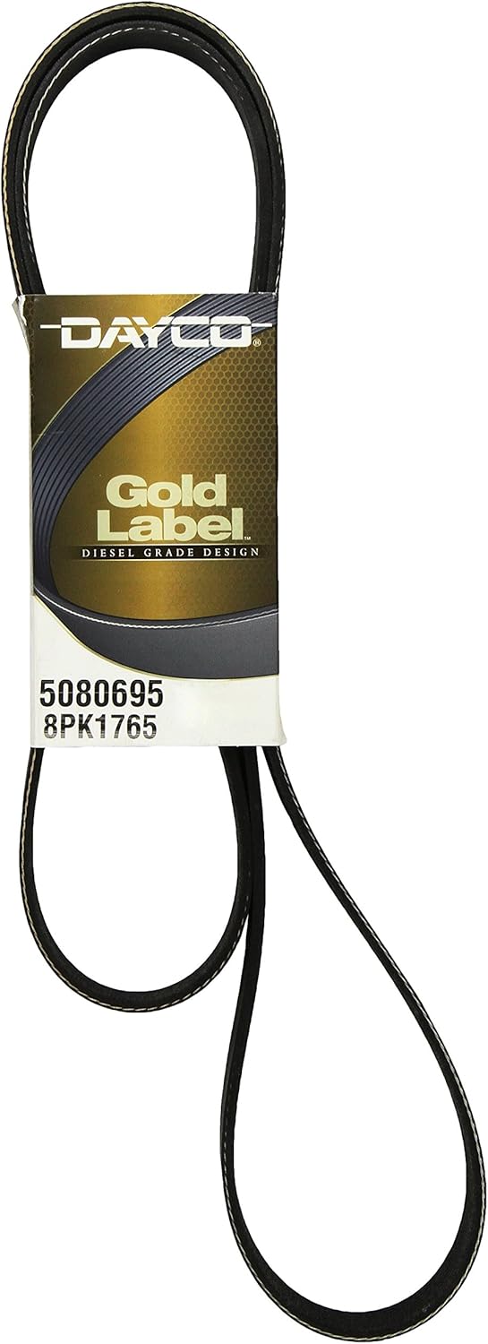 Dayco 5080695 Serpentine Belt , Black
