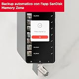 SanDisk 1TB Ultra Dual Drive Luxe Flash Drive smartphone storage, USB C memory stick up to 400 MB/s, reversible USB Type-C and USB Type-A connectors, for tablets, Macs, computers, all metal Silver - 6