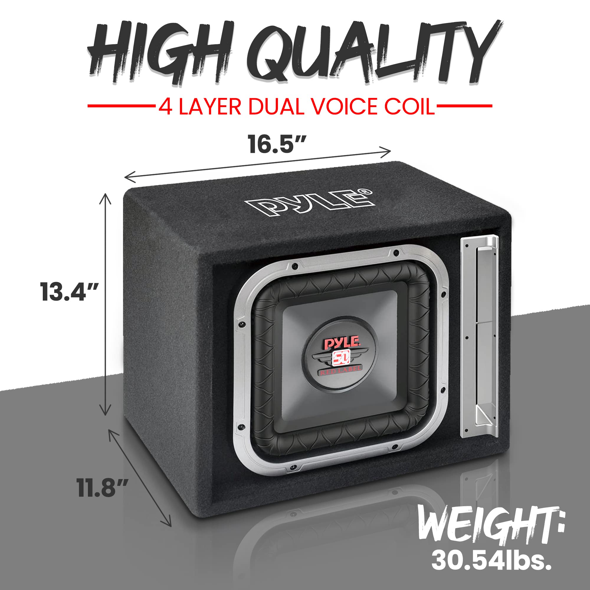 SPL Boxes PRO210CHEV19VRGB Custom-fit Dual 10" Ported Subwoofer Enclosure With RGB Lighting - Fits 2018-up Chevrolet Silverado Crew Cab Trucks At