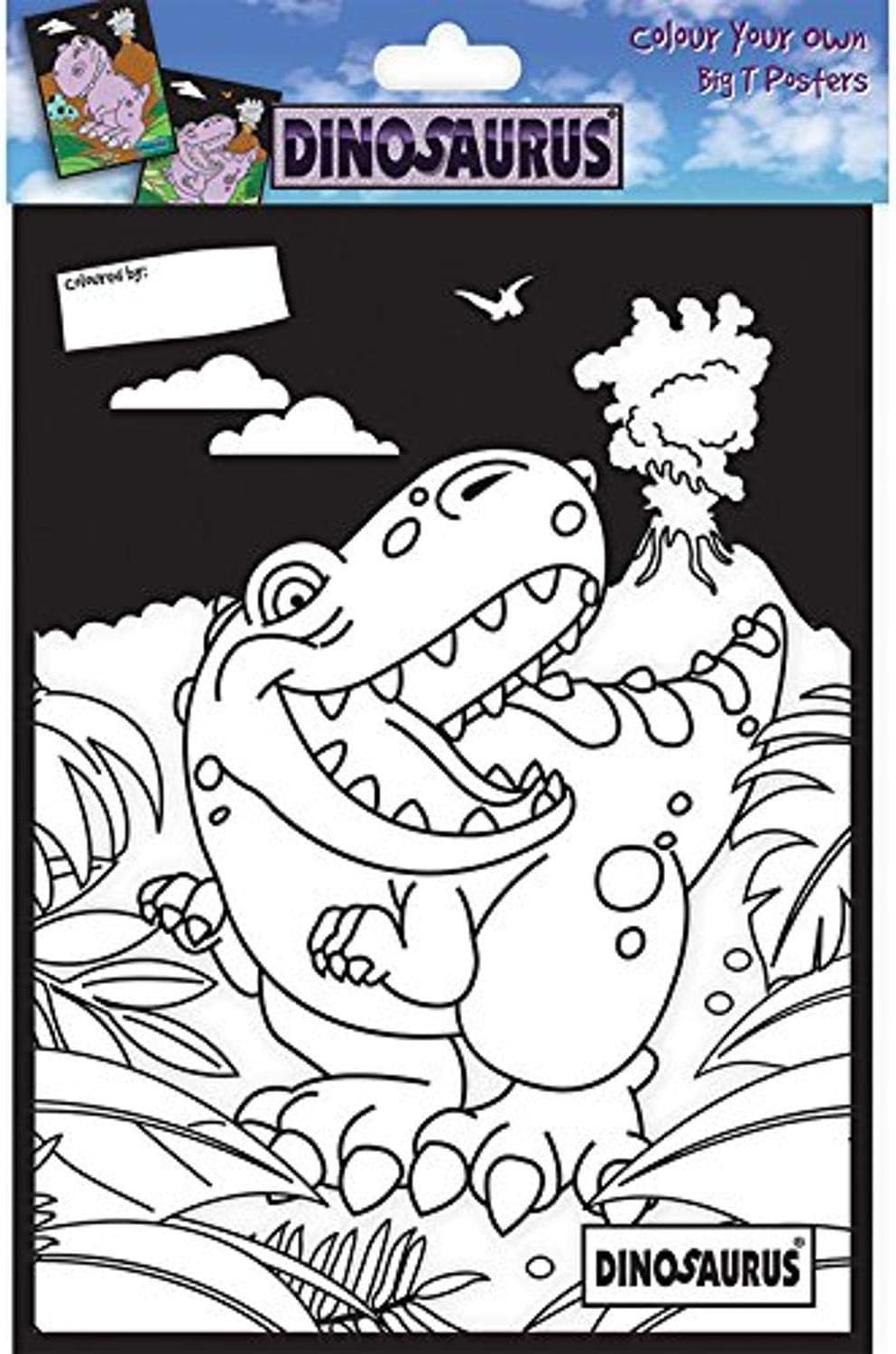 Trimcraft Dinosaurus Color Your Own PosterBig T Posters