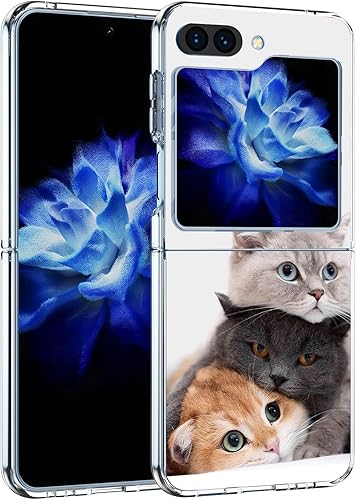 Miniatura 2 de Funda protectora para Samsung Galaxy Z Flip 5, funda protectora resistente a los golpes para Samsung Galaxy Z Flip 5, color marrón