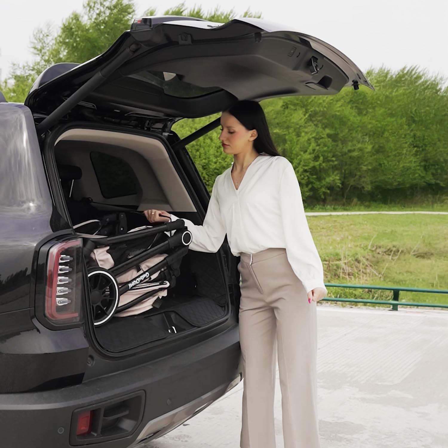 GagaDumi SoHo 3 en 1 Cochecito para Bebé con Capazo y Silla de Coche i-Size, Carrito Plegable Ligero con Accesorios, desde Recién Nacido hasta 22 kg